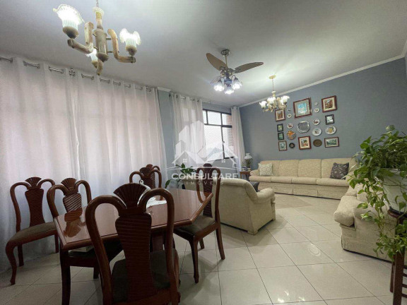Imagem Apartamento com 3 Quartos para Alugar, 140 m² em José Menino - Santos