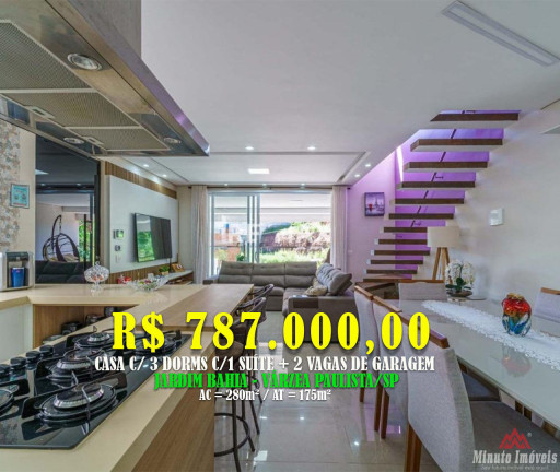 Casa com 3 Quartos à Venda, 175 m² em Serra Dos Lagos (jordanésia) - Cajamar