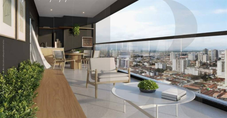 Imagem Apartamento com 3 Quartos à Venda, 157 m² em Guilhermina - Praia Grande
