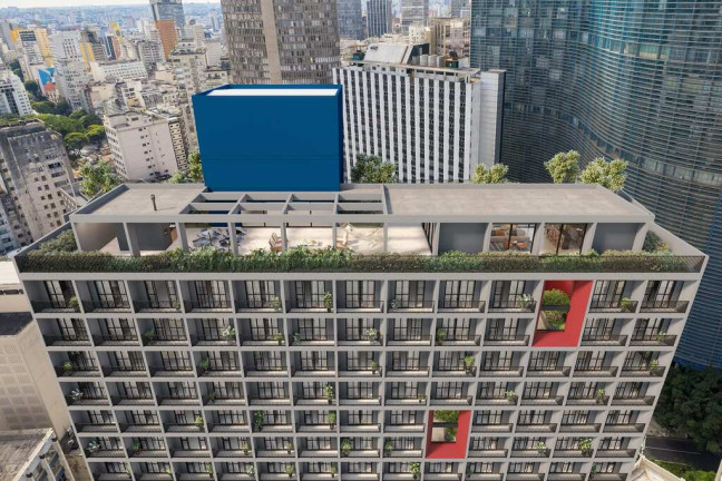 Imagem Imóvel com 1 Quarto à Venda, 37 m² em Vila Buarque - São Paulo