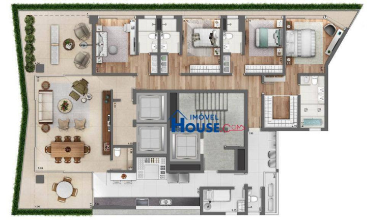 Imagem Apartamento com 4 Quartos à Venda, 269 m² em Itaim Bibi - São Paulo