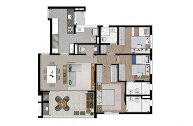 Imagem Imóvel com 2 Quartos à Venda, 173 m² em Vila Mariana - São Paulo