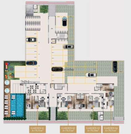 Cobertura com 2 Quartos à Venda, 70 m² em Bombinhas