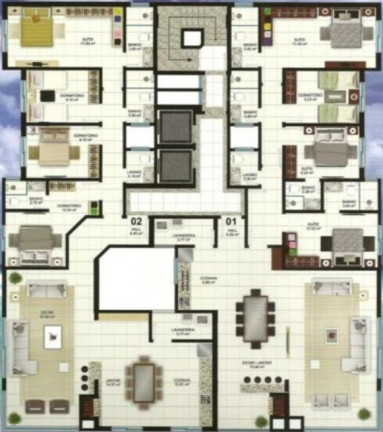 Imagem Apartamento com 4 Quartos à Venda, 168 m² em Navegantes - Capão Da Canoa Imagem Apartamento com 4 Quartos à Venda, 168 m² em Navegantes - Capão Da Canoa