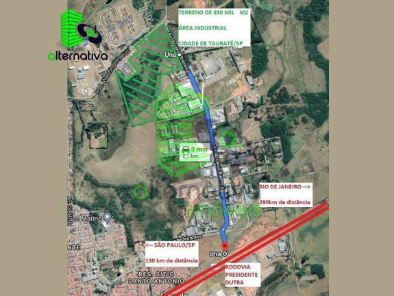 Imagem Terreno à Venda, 120 m² em Una - Taubaté