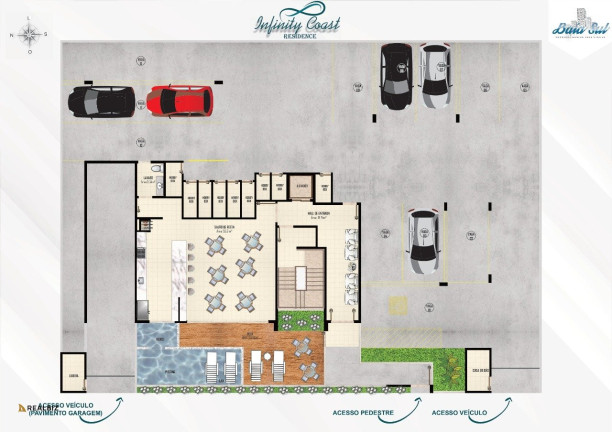 Imagem Apartamento com 3 Quartos à Venda, 117 m² em Palmas - Governador Celso Ramos Imagem Apartamento com 3 Quartos à Venda, 117 m² em Palmas - Governador Celso Ramos