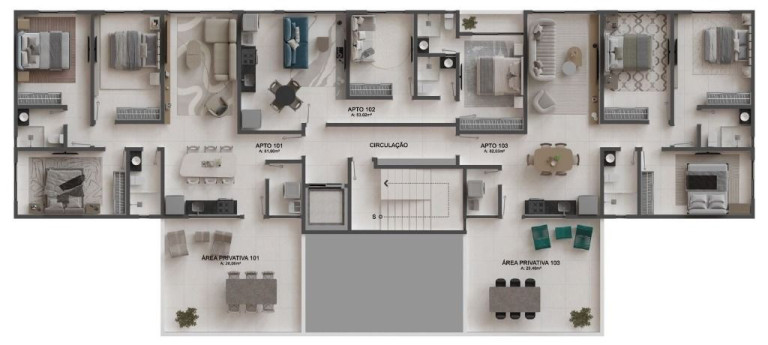 Imagem Apartamento com 3 Quartos à Venda, 82 m² em Altiplano Cabo Branco - João Pessoa