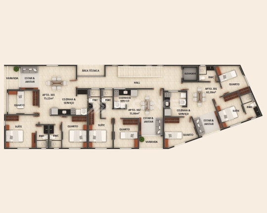 Imagem Apartamento com 2 Quartos à Venda, 91 m² em Bessa - João Pessoa Imagem Apartamento com 2 Quartos à Venda, 91 m² em Bessa - João Pessoa