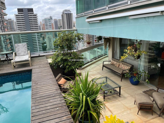 Imagem Cobertura com 3 Quartos à Venda ou Locação, 454 m² em Sumaré - São Paulo
