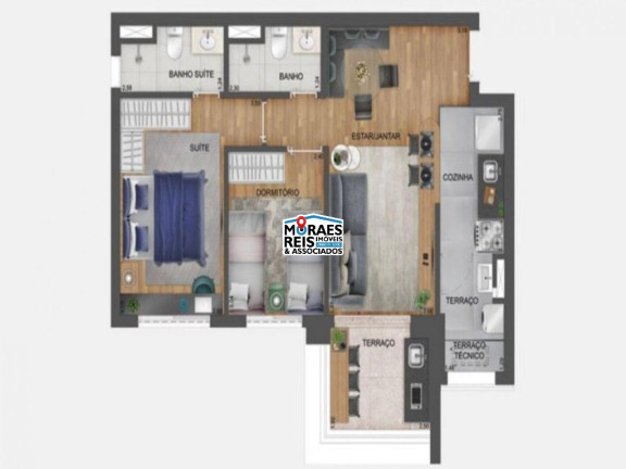 Imagem Apartamento com 2 Quartos à Venda, 80 m² em Santo Amaro - São Paulo