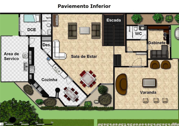 Imagem Casa com 5 Quartos à Venda, 465 m² em Dunas - Fortaleza