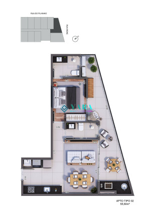 Imagem Apartamento com 1 Quarto à Venda, 45 m² em Acaraú - Ubatuba Imagem Apartamento com 1 Quarto à Venda, 45 m² em Acaraú - Ubatuba
