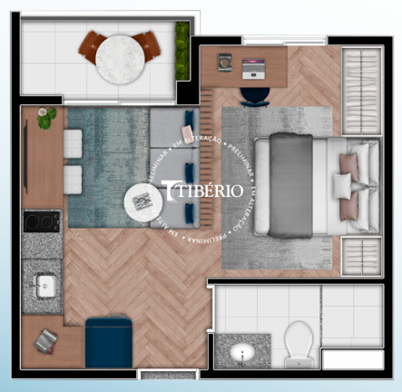 Imagem Apartamento com 2 Quartos à Venda, 36 m² em Vila Mariana - São Paulo