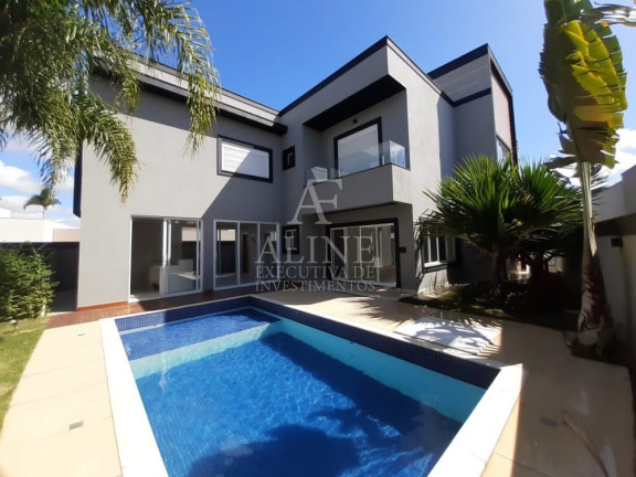 Imagem Casa de Condomínio com 4 Quartos à Venda, 400 m² em Alphaville Nova Esplanada - Votorantim