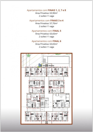 Imagem Apartamento com 2 Quartos à Venda, 63 m² em Ariribá - Balneário Camboriú