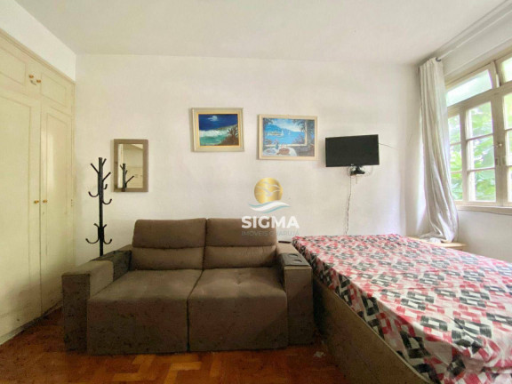 Imagem Apartamento com 1 Quarto à Venda, 35 m² em Pitangueiras - Guarujá