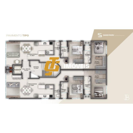 Imagem Apartamento com 2 Quartos à Venda, 79 m² em Areias - Camboriú Imagem Apartamento com 2 Quartos à Venda, 79 m² em Areias - Camboriú