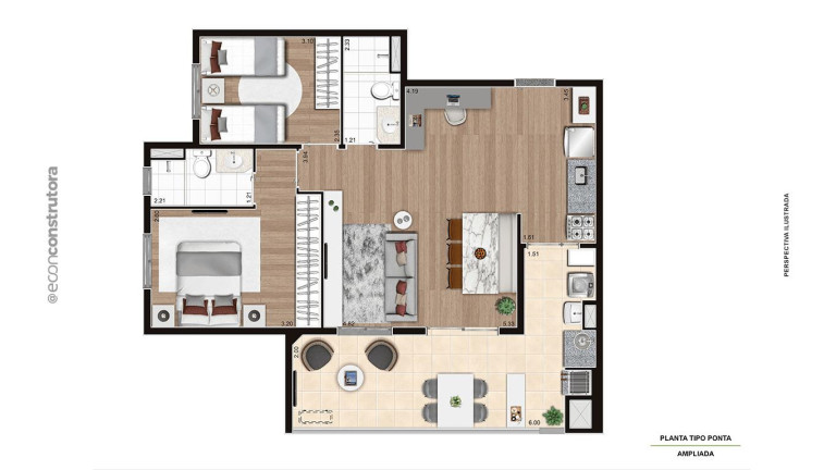 Imagem Apartamento com 3 Quartos à Venda, 76 m² em Vila Leopoldina - São Paulo