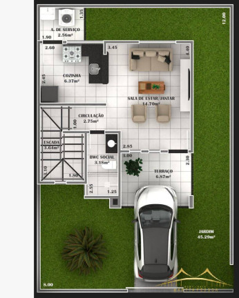 Imagem Casa com 2 Quartos à Venda, 73 m² em Liberdade - Parnamirim Imagem Casa com 2 Quartos à Venda, 73 m² em Liberdade - Parnamirim