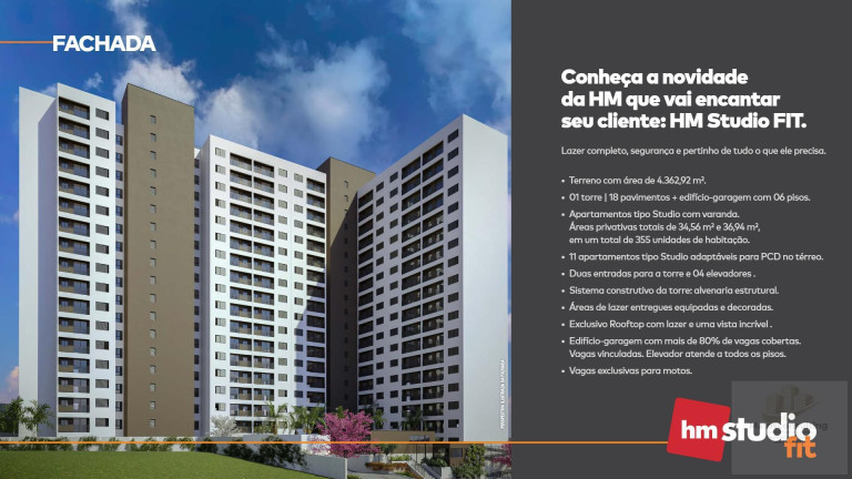 Apartamento com 1 Quarto à Venda,  em Centro