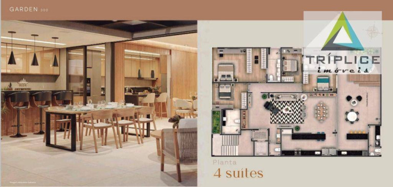 Imagem Apartamento com 4 Quartos à Venda, 267 m² em Centro - Juiz De Fora