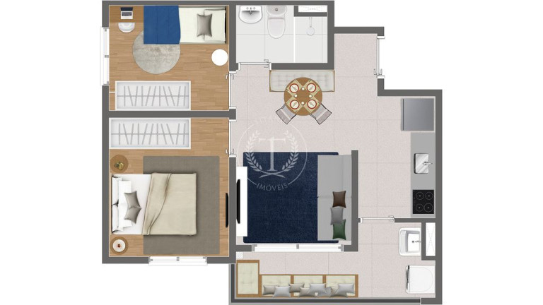 Imagem Apartamento com 2 Quartos à Venda, 32 m² em Jardim Lajeado - São Paulo