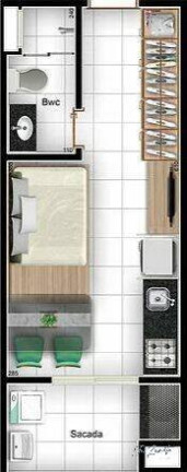 Imagem Apartamento com 1 Quarto à Venda, 23 m² em Balneário Caravela I - Matinhos Imagem Apartamento com 1 Quarto à Venda, 23 m² em Balneário Caravela I - Matinhos