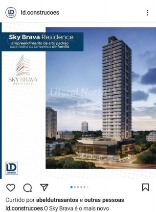 Apartamento com 2 Quartos à Venda, 81 m² em Praia Brava - Itajaí