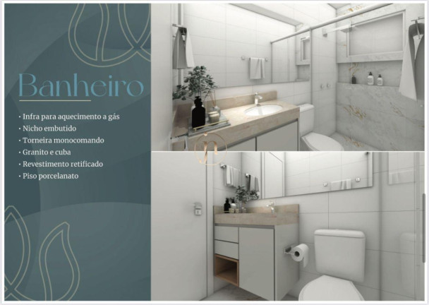 Imagem Apartamento com 3 Quartos à Venda, 79 m² em São Cristóvão - São José Dos Pinhais