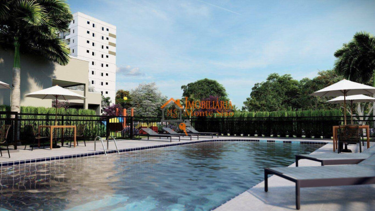 Imagem Apartamento com 2 Quartos à Venda, 46 m² em Vila Nova Bonsucesso - Guarulhos