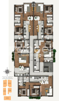 Apartamento com 1 Quarto à Venda, 49 m² em Carniel - Gramado