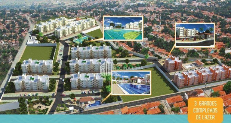 Imagem Apartamento com 2 Quartos à Venda, 53 m² em São Sebastião - Teresina