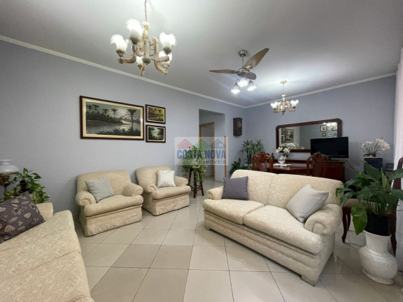 Imagem Apartamento com 3 Quartos para Alugar, 140 m² em José Menino - Santos