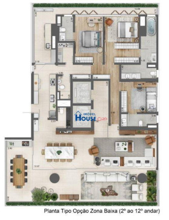Imagem Apartamento com 3 Quartos à Venda, 263 m² em Jardins - São Paulo Imagem Apartamento com 3 Quartos à Venda, 263 m² em Jardins - São Paulo