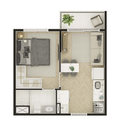 Imagem Apartamento com 1 Quarto à Venda, 27 m² em Barra Funda - São Paulo Imagem Apartamento com 1 Quarto à Venda, 27 m² em Barra Funda - São Paulo