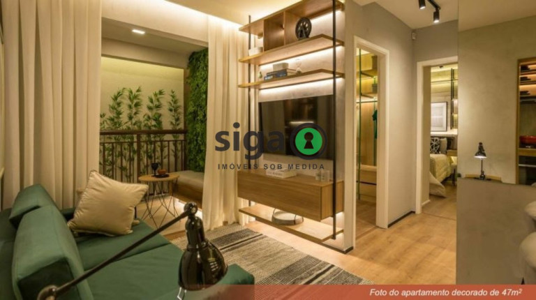 Apartamento com 2 Quartos à Venda, 47 m² em Morumbi - São Paulo