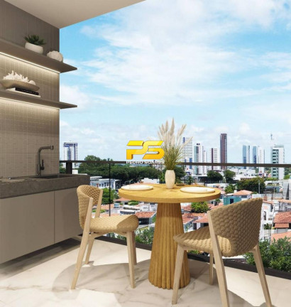 Imagem Apartamento com 1 Quarto à Venda, 36 m² em Tambauzinho - João Pessoa