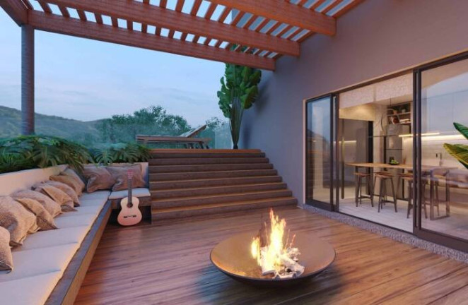 Imagem Apartamento com 1 Quarto à Venda, 52 m² em Novo Campeche - Florianópolis Imagem Apartamento com 1 Quarto à Venda, 52 m² em Novo Campeche - Florianópolis