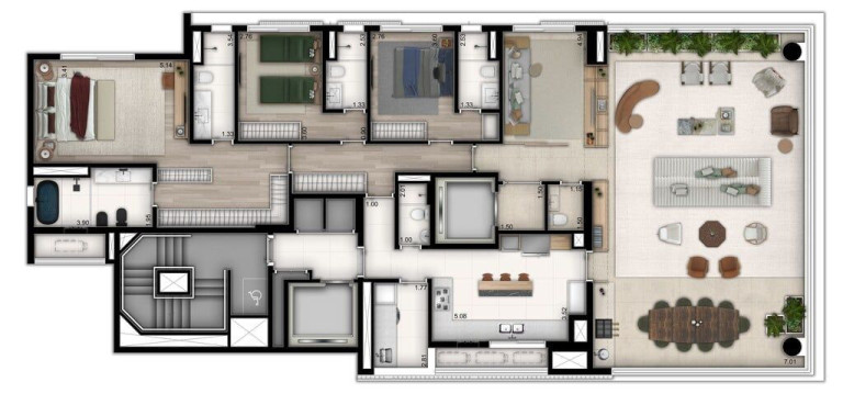 Imagem Cobertura com 4 Quartos à Venda, 427 m² em Moema - São Paulo