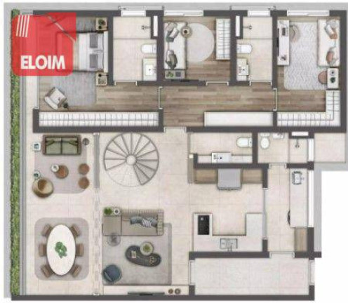 Imagem Apartamento com 2 Quartos à Venda, 125 m² em Vila Madalena - São Paulo Imagem Apartamento com 2 Quartos à Venda, 125 m² em Vila Madalena - São Paulo