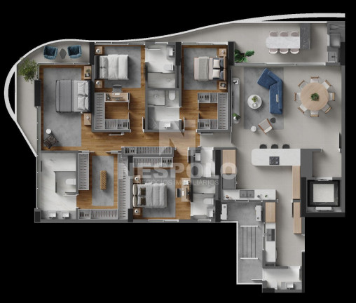 Imagem Apartamento à Venda, 168 m² em Fazenda - Itajai Imagem Apartamento à Venda, 168 m² em Fazenda - Itajai