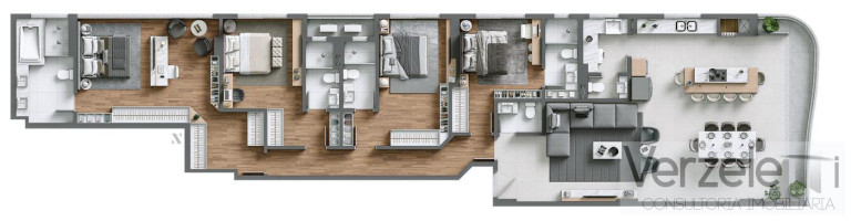 Imagem Apartamento com 3 Quartos à Venda, 175 m² em Praia Brava De Itajaí - Itajaí Imagem Apartamento com 3 Quartos à Venda, 175 m² em Praia Brava De Itajaí - Itajaí