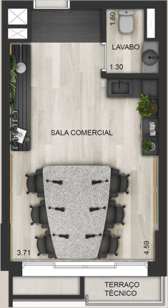 Imagem Sala Comercial à Venda, 26 m² em Moema - São Paulo Imagem Sala Comercial à Venda, 26 m² em Moema - São Paulo