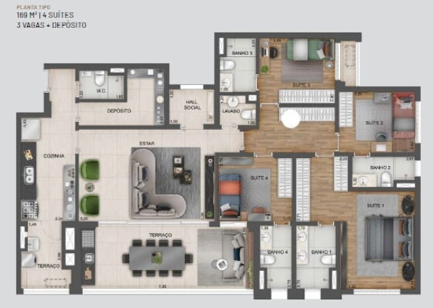 Imagem Apartamento com 4 Quartos à Venda, 169 m² em Vila Clementino - São Paulo Imagem Apartamento com 4 Quartos à Venda, 169 m² em Vila Clementino - São Paulo