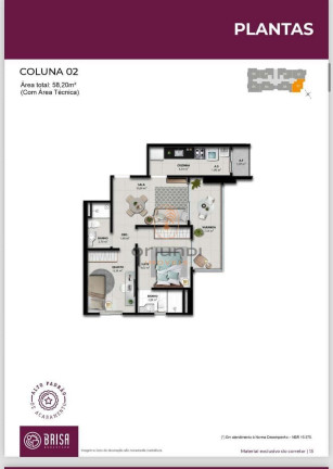 Imagem Apartamento com 2 Quartos à Venda, 58 m² em Araçás - Vila Velha Imagem Apartamento com 2 Quartos à Venda, 58 m² em Araçás - Vila Velha
