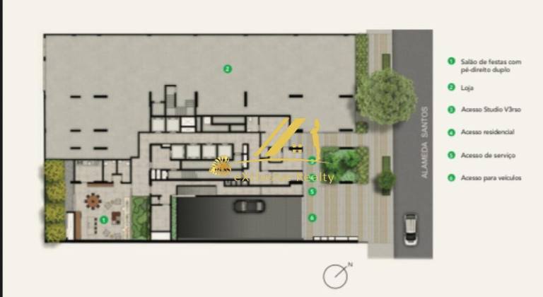 Imagem Imóvel com 1 Quarto à Venda, 34 m² em Cerqueira César - São Paulo
