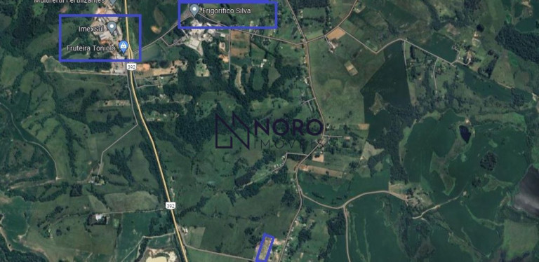 Terreno à Venda, 8.088 m² em Passo Das Tropas - Santa Maria