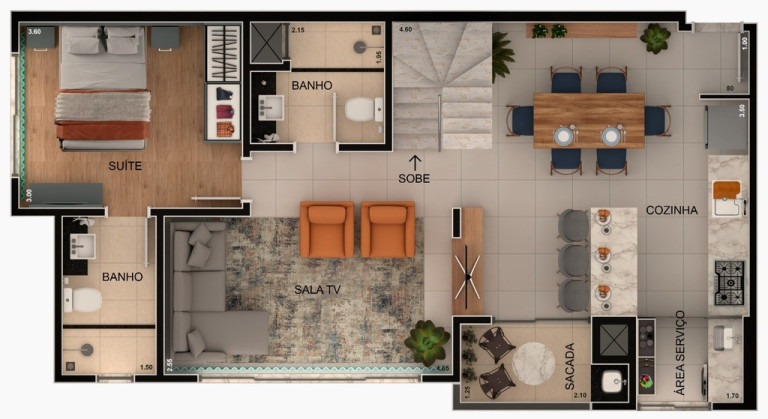 Imagem Apartamento com 2 Quartos à Venda, 63 m² em Novo Mundo - Curitiba Imagem Apartamento com 2 Quartos à Venda, 63 m² em Novo Mundo - Curitiba
