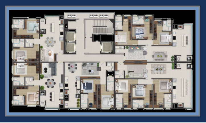 Imagem Apartamento com 3 Quartos à Venda, 110 m² em Perequê - Porto Belo