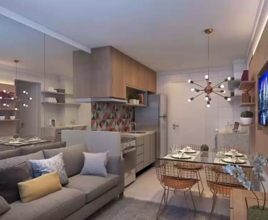 Imagem Imóvel com 2 Quartos à Venda, 32 m² em Campo Limpo - São Paulo